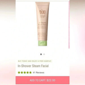 *Final Price* PIXI Skintreats - In-Shower Steam Facial NEW